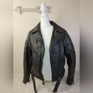 Harley-Davidson Black Leather Motorcycle Jacket